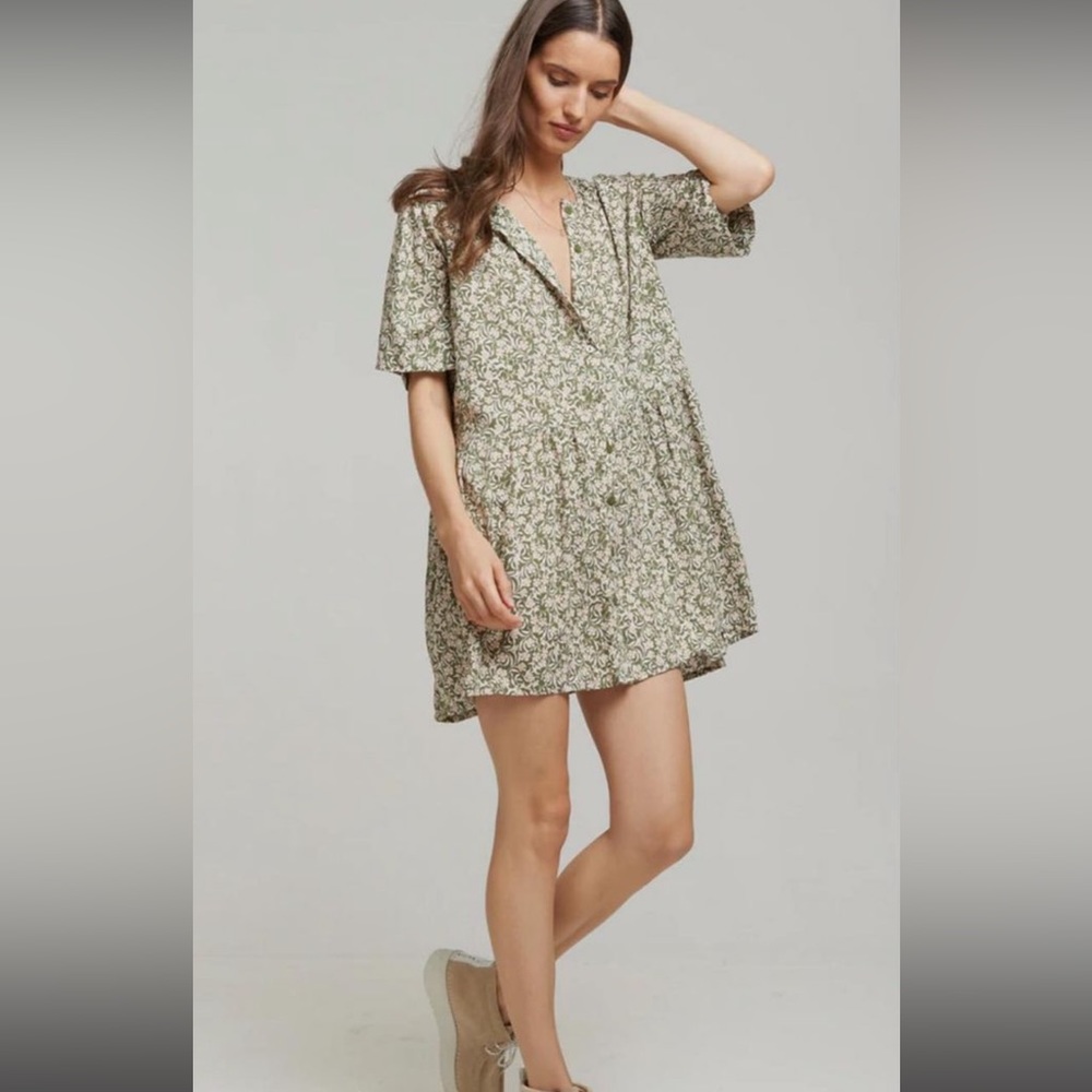 Lilya mini shirt dress